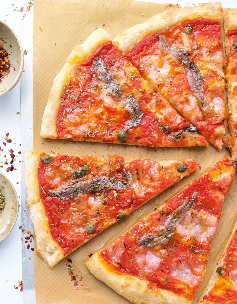 Yummy and unique anchovy pizza to satisfy all your taste buds! - Bayou ...
