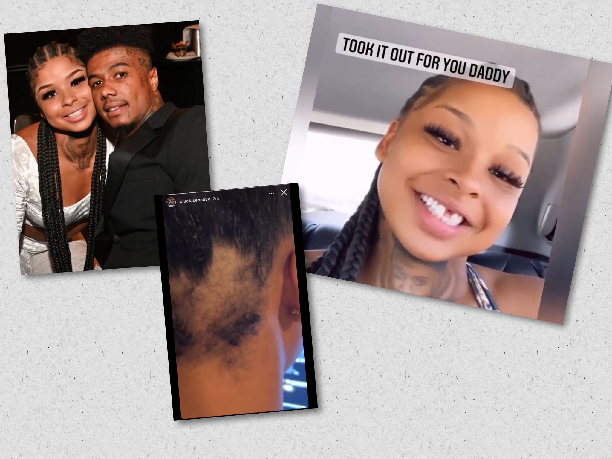 Chrisean Rock Gets Three CROSS Tattoos On Face  One For Each ABORTION  SHE HAD By Blueface  Media Take Out